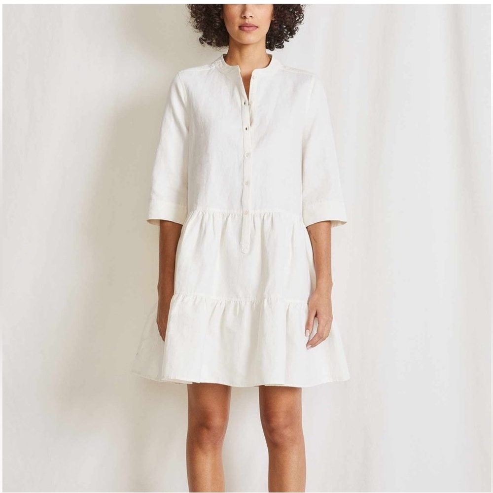 Apiece Apart Maurino Tiered Mini Dress